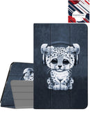 Estuche Old Style Notebook L14 para iPad Air 10.9" / Pro 11", diseño retro marrón con textura.