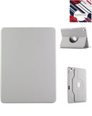 Funda folio inteligente gris para iPad 10 2022/iPad 11, con soporte giratorio 360 grados y función flip.
