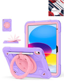 Protege y personaliza tu iPad 10 o iPad 11 con esta funda morado y rosa en Quetzaltenango.