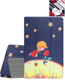 Funda estilo cuaderno vintage para iPad Air 6/7/13 y Pro 12.9, diseño marrón SlowBack con correa.