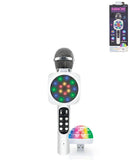 ¡Lleva el ambiente de fiesta a otro nivel con este microfono karaoke iluminado con inserto de bola de disco en Xela Quetzaltenango!