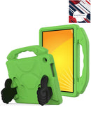 Protege y personaliza tu Kindle Fire Max 11 con este estuche infantil con soporte de mano en color verde en Quetzaltenango.