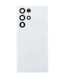Tapadera trasera con lente de cámara y adhesivo para Samsung Galaxy S22 Ultra en color PHANTOM WHITE disponibles en Quetzaltenango.