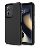 Protege tu Moto Edge 5G con este case resistente en color negro en Quetzaltenango.