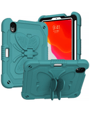 Protege tu iPad Mini 6/7 con estilo con esta funda mariposa en color azul oscuro en Xela Quetzaltenango.