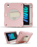 Protege tu iPad Mini 6 / 7 con esta funda resistente en color rosa y correa ajustable, disponible en Xela Quetzaltenango.