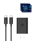 Encuentra el cargador de pared Motorola TurboPower con cable de carga USB C-C 6.5A en QXela.