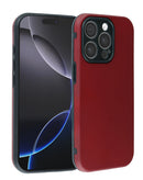 Funda silicona CHERRY full cover para iPhone 12/12 Pro, diseño nuevo, color rojo brillante.