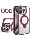Protégete y eleva tus fotos con la funda magnética transparente Desert Titanium para iPhone 12 y 12 Pro en Xela.