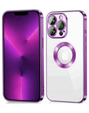 Protege tu iPhone 12/12 PRO con estilo y carga inalámbrica con esta funda transparente brillante en Xela Quetzaltenango.