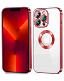 Protege tu iPhone 12/12 Pro con estilo y comodidad con esta funda brillante transparente con carga inalámbrica en Xela Quetzaltenango.
