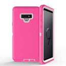 Funda heavy duty Galaxy Note 9 (PINK & WHITE)