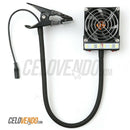 Extractor de Humo Portatil con Clip para Mesa | Luz LED.