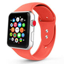 Encuentra la banda de silicona para iWatch de 42/44/45/49mm en color naranja en Xela Quetzaltenango.