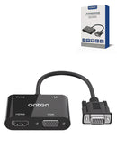 Encuentra el Onten 4in1 VGA Expander (HDMI / VGA / USB 3.0 / Audio) en Quetzaltenango con garantía en SlowBack.