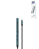 Expansor USB C 7 en 1 con conectividad USB 3.0 y 2.0, ideal para tu laptop en Quetzaltenango.