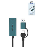Concentrador Ethernet Onten 1in2 USB 3.0 disponible en Xela Quetzaltenango.