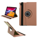 Protege tu iPad Air 13 2024 / Pro 12.9 con esta elegante funda giratoria en color Rose Gold, disponible en Xela Quetzaltenango.