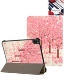 Protege tu iPad Air 13 2024 / Pro 12.9 con estilo y diseño vintage de árboles rosados en Quetzaltenango.