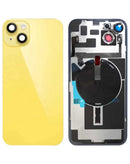 tapa trasera con MagSafe, NFC y Flashlight flex iPhone 14 (YELLOW)