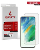 Protector de vidrio templado transparente para Samsung Galaxy S21 FE en Quetzaltenango.