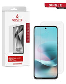 Vidrio templado transparente para Motorola Moto G56 5G/G66 5G, protección de pantalla duradera contra arañazos y golpes.