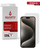 Tapa trasera original azul para iPhone 16 Plus, con logotipo de Apple, lista para reparación.