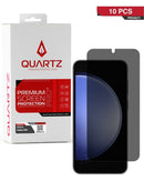 Protector de pantalla de vidrio templado privacy QUARTZ para Galaxy S24 / S25 en Xela Quetzaltenango.