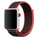 Encuentra la mejor Banda Nylon para tu iWatch en Quetzaltenango, disponible en colores ROJO y NEGRO en SlowBack con garantía en warrantyproductxela.