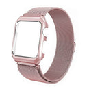 Encuentra la banda iWatch 42mm One Piece Milanese de acero inoxidable en color ROSE GOLD en Xela Quetzaltenango.