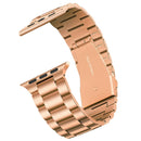 Compra la banda iWatch Butterfly Buckle de acero inoxidable en color Rose Gold en Quetzaltenango.