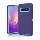 Protege tu Galaxy S10 con una funda heavy duty en color morado y turquesa en Xela Quetzaltenango.