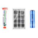 Kit de máscara para soldar Mechanic con lámpara UV y protectores