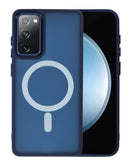 ¡Consigue tu case de carga inalámbrica magnética color azul marino para Samsung Galaxy S20FE en Xela Quetzaltenango!