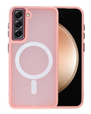 Encuentra el caso de carga inalámbrica magnético para Galaxy S21 en color rosa en Quetzaltenango.