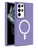 Protege tu Samsung Galaxy S23 con este case PURPLE de Hard PC / Soft TPU con carga inalámbrica en Xela Quetzaltenango.