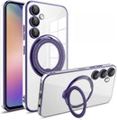 Protege tu Samsung Galaxy S23FE con una funda magnética transparente con soporte anillo Magsafe en Xela Quetzaltenango.