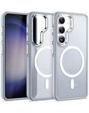Funda Galaxy S23 FE slim antideslizante translucida mate con carga inalambrica - GRAY