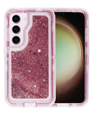 Funda líquida con purpurina color rosa para Galaxy S23 Plus en Quetzaltenango.