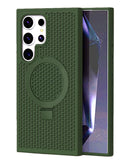 Protege tu Galaxy S23 Ultra con nuestra funda verde con disipación de calor y soporte en Xela Quetzaltenango.