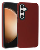 Protege tu Galaxy S24FE con una funda protectora de doble capa en color rojo en Xela Quetzaltenango.