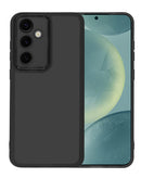 Protege tu Galaxy S24FE con esta funda de silicona transparente y negro en Xela, Quetzaltenango.
