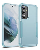 Protege tu Samsung Galaxy S24FE con esta funda antichoque de capas en color teal en Xela Quetzaltenango.