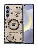 Protege tu Samsung Galaxy S24FE con estilo con esta funda Lucky Flowers en diseño Rose Gold en Xela Quetzaltenango.