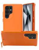 Encuentra el estuche de silicona con cargador inalámbrico y soporte de metal para Samsung Galaxy S24 Ultra en Quetzaltenango.