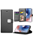Protege tu Samsung Galaxy S24 Ultra con estilo en Xela Quetzaltenango con esta elegante funda billetera de cuero negro.