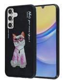 Encuentra la mejor funda bordada 3D linda PINK CAT para tu Galaxy S25 Plus en Xela Quetzaltenango.