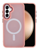 Protege tu Galaxy S26 con este case magnético con carga inalámbrica en color rosa en Quetzaltenango.