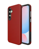 Protege tu Samsung Galaxy S26 con esta funda dual layer de doble capa en color rojo en Xela Quetzaltenango.