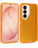 Funda transparente antigolpes SlowBack para Samsung Galaxy S26, con bordes reforzados y diseño minimalista.
